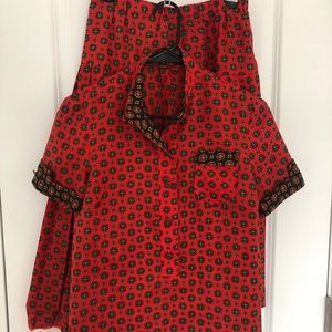 Vintage Handmade Two-piece Set